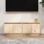 Comodă TV, 110x34x40 cm, lemn masiv de pin GartenMobel Dekor