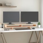 Suport pentru monitor, 100x27x14 cm, lemn masiv de pin GartenMobel Dekor