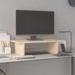 Suport pentru monitor, 50x27x15 cm, lemn masiv de pin GartenMobel Dekor