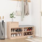 Pantofar, 110x34x61 cm, lemn masiv de pin GartenMobel Dekor