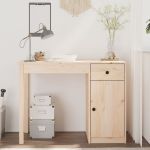 Birou, 100x50x75 cm, lemn masiv de pin GartenMobel Dekor