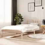 Cadru de pat single, 90x190 cm, lemn masiv GartenMobel Dekor