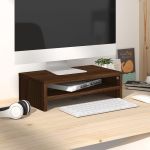 Suport pentru monitor stejar maro 42x24x13 cm lemn prelucrat GartenMobel Dekor
