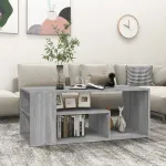 Măsuță de cafea, gri sonoma, 100x50x40 cm, lemn prelucrat GartenMobel Dekor