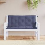 Perne bancă de grădină 2buc. bleumarin 120x50x7cm textil oxford GartenMobel Dekor