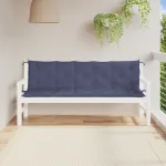 Perne bancă de grădină 2buc. bleumarin 180x50x7cm textil oxford GartenMobel Dekor