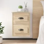 Noptiere de perete, 2 buc., stejar sonoma, 41,5x36x53cm GartenMobel Dekor