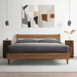 Servantă, stejar fumuriu, 30x30x70 cm, lemn prelucrat GartenMobel Dekor