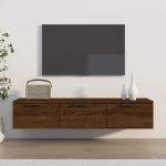 Dulap de perete, stejar maro, 102x30x20 cm, lemn compozit GartenMobel Dekor
