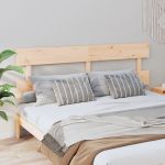 Tăblie de pat, 204x3x81 cm, lemn masiv de pin GartenMobel Dekor