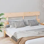 Tăblie de pat, 204x3x81 cm, lemn masiv de pin GartenMobel Dekor