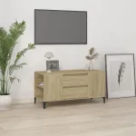 Comodă TV, stejar sonoma, 102x44,5x50 cm, lemn prelucrat GartenMobel Dekor