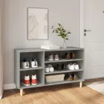 Pantofar, gri beton, 102x36x60 cm, lemn prelucrat GartenMobel Dekor