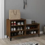 Pantofar, stejar maro, 102x36x60 cm, lemn prelucrat GartenMobel Dekor