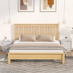 Noptiere, 2 buc., gri beton, 44x35x45 cm, lemn prelucrat GartenMobel Dekor
