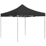 Cort de petrecere pliabil, antracit, 2 x 2 m, aluminiu GartenMobel Dekor