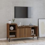 Comodă TV, stejar maro, 100x35x55 cm, lemn prelucrat GartenMobel Dekor