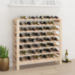 Suport de vinuri, 109,5x30x107,5 cm, lemn masiv de pin GartenMobel Dekor