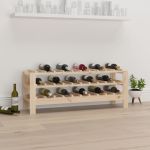 Suport de vinuri, 109,5x30x42 cm, lemn masiv de pin GartenMobel Dekor