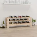 Suport de vinuri, 109,5x30x42 cm, lemn masiv de pin GartenMobel Dekor
