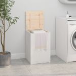 Cutie de rufe, alb, 44x44x66 cm, lemn masiv de pin GartenMobel Dekor