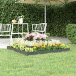 Jardinieră, gri, 110x110x27 cm, lemn masiv de pin GartenMobel Dekor