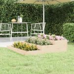 Jardinieră, 107x107x27 cm, lemn masiv de pin GartenMobel Dekor