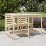 Masă de grădină, 159,5x82,5x110 cm, lemn masiv de pin GartenMobel Dekor