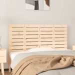 Tăblie de pat pentru perete, 156x3x63 cm, lemn masiv de pin GartenMobel Dekor