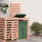 Extensie depozitare pubelă de gunoi, lemn masiv douglas GartenMobel Dekor