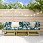 Set mobilier de grădină, 3 piese, lemn de pin impregnat GartenMobel Dekor