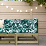 Canapea de colț pentru grădină, lemn de pin impregnat GartenMobel Dekor