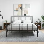 Noptiere, 2 buc., stejar maro, 40x35x47,5 cm, lemn compozit GartenMobel Dekor