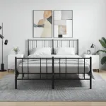 Noptiere, 2 buc., alb, 40x40x50 cm, lemn compozit GartenMobel Dekor