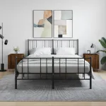 Noptiere, 2 buc., stejar maro, 40x40x50 cm, lemn compozit GartenMobel Dekor