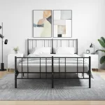 Noptiere, 2 buc., alb, 40x40x50 cm, lemn compozit GartenMobel Dekor