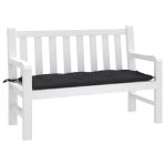 Pernă bancă de grădină, negru, 120x50x7 cm, material oxford GartenMobel Dekor