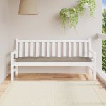 Pernă bancă de grădină, taupe, 180x50x7 cm, material oxford GartenMobel Dekor