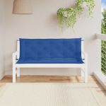 Perne bancă de grădină 2 buc., albastru, țesătură oxford GartenMobel Dekor