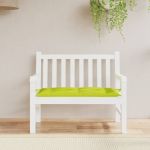 Pernă bancă de grădină verde aprins 110x50x7 cm material oxford GartenMobel Dekor