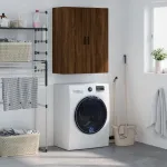 Dulap montat pe perete, stejar maro, 69,5x34x90 cm GartenMobel Dekor