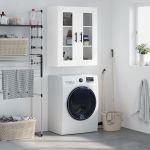 Dulap cu montaj pe perete, alb, 69,5x34x90 cm GartenMobel Dekor
