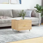 Măsuță de cafea, stejar sonoma, 50x50x40 cm, lemn prelucrat GartenMobel Dekor