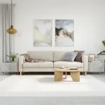 Măsuțe de cafea, 2 buc., gri beton, 50x50x40 cm, lemn compozit GartenMobel Dekor