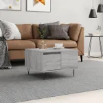 Măsuță de cafea, gri sonoma, 55x55x36,5 cm, lemn prelucrat GartenMobel Dekor