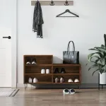 Pantofar, stejar maro, 102x36x60 cm, lemn prelucrat GartenMobel Dekor