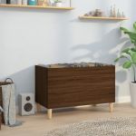 Dulap pentru discuri stejar maro 74,5x38x48 cm lemn prelucrat GartenMobel Dekor