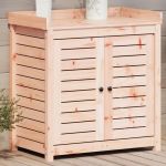Masă de plantare cu rafturi 82,5x50x86,5 cm lemn masiv douglas GartenMobel Dekor