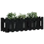 Pat înălțat grădină design gard 100x30x30 cm lemn de pin tratat GartenMobel Dekor