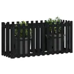 Pat înălțat grădină design gard 150x50x70 cm lemn de pin tratat GartenMobel Dekor